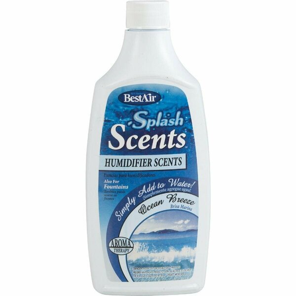 Bestair Best Air Splash Scents 16 Oz. Ocean Breeze Humidifier Fragrance FSOB-PDQ-6